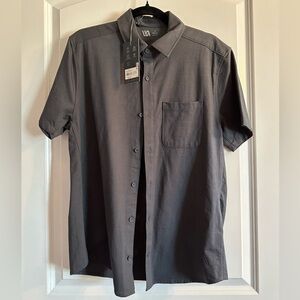 VRST Men's Gray Short Sleeve Shirt